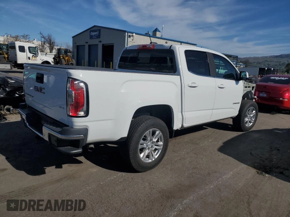 2020 GMC Canyon 2WD SLE with VIN 1GTG5CEN8L1180252, listed as a Copart auction lot 45697545 with 24,884 mi miles and Salvage Title. Bid and sale history available at carsss.com. Image 3.