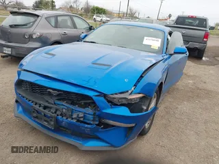 2020 Ford Mustang EcoBoost with VIN 1FA6P8TH0L5103874, listed as a IAAI auction lot 41578948 with 73,594 mi miles. Bid and sale history available at carsss.com. Image 2.