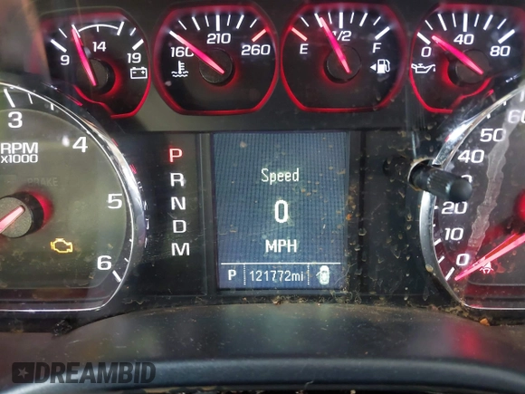 2016 Chevrolet Silverado 1500 Work Truck with VIN 1GCVKNEH9GZ222926, listed as a IAAI auction lot 38692351 with 121,772 mi miles. Bid and sale history available at carsss.com. Image 7.