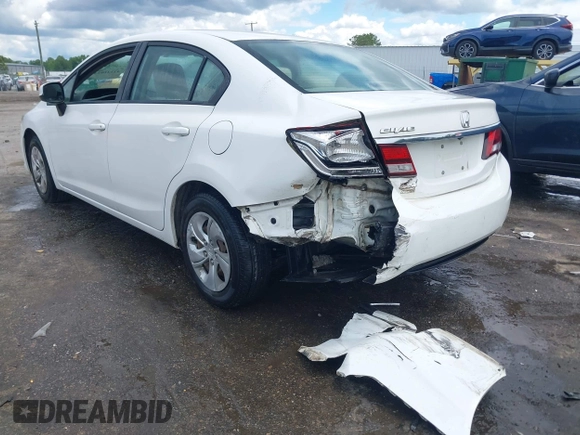 2013 Honda Civic LX z VIN 2HGFB2F51DH564066, wystawiony jako IAAI lot #42322023 z przebiegiem 204 617 mil mil oraz . Historia ofert i sprzedaży dostępna na DreamBid. Obrazek 6.