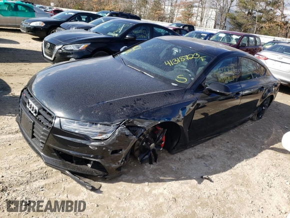2018 Audi S7 Premium Plus z VIN WAUWFAFC3JN080945, wystawiony jako Copart lot #41318723 z przebiegiem 94 894 mil mil oraz . Historia ofert i sprzedaży dostępna na DreamBid. Obrazek 1.