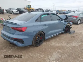 2024 Audi RS 3 z VIN WUAG4DGY8RA901259, wystawiony jako IAAI lot #41959150 z przebiegiem 13 414 mil mil oraz . Historia ofert i sprzedaży dostępna na DreamBid. Obrazek 4.