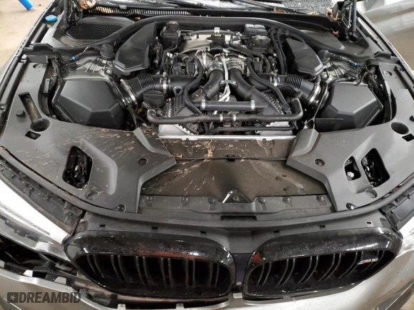 2019 BMW M5 Competition with VIN WBSJF0C52KB448086, listed as a Copart auction lot 86118594 with 46,798 mi miles and Salvage Title. Bid and sale history available at carsss.com. Image 11.