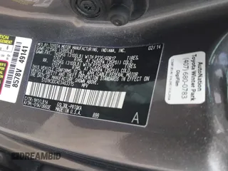 2014 Toyota Sienna XLE with VIN 5TDYK3DC4ES463315, listed as a IAAI auction lot 42108050 with 197,140 mi miles. Bid and sale history available at carsss.com. Image 9.