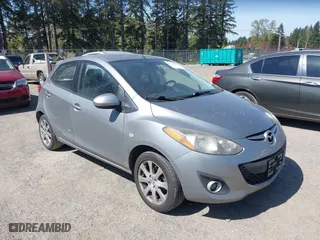 2013 Mazda Mazda2 Touring with VIN JM1DE1LY5D0160410, listed as a IAAI auction lot 42034986 with 124,791 mi miles. Bid and sale history available at carsss.com. Image 1.