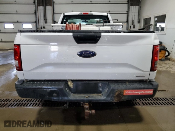 2016 Ford F-150 XL with VIN 1FTMF1C85GKD83438, listed as a Copart auction lot 62430855 with 220,612 mi miles and Clean title. Bid and sale history available at DreamBid. Image 6.