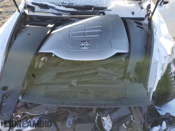 2016 Lexus LS 460 with VIN JTHCL5EF9G5026896, listed as a Copart auction lot 86105034 with 33,073 mi miles and Salvage title. Bid and sale history available at DreamBid. Image 12.