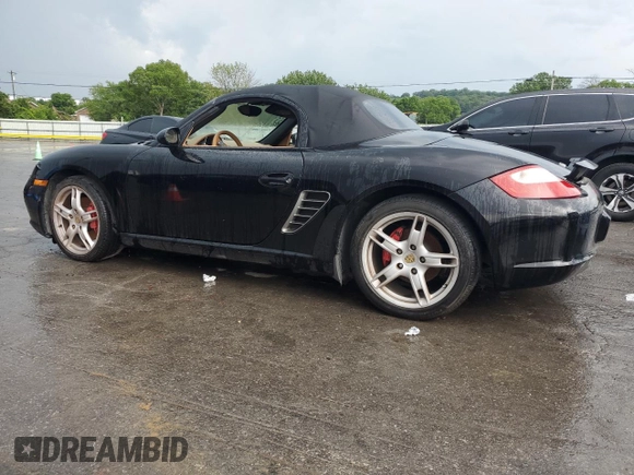 2006 Porsche Boxster S with VIN WP0CB29896U730812, listed as a Copart auction lot 62968015 with Not provided miles and Clean title. Bid and sale history available at DreamBid. Image 2.