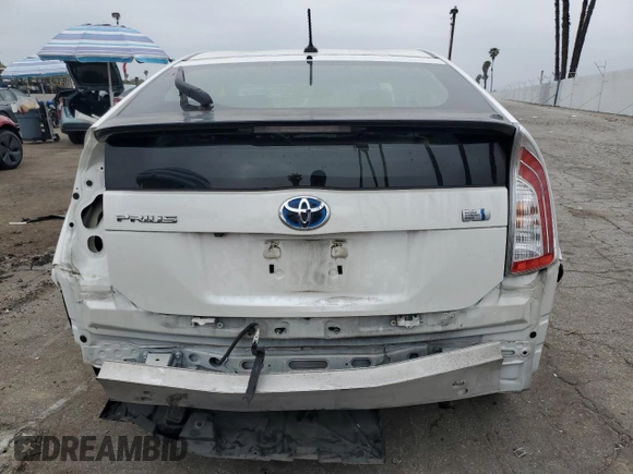 2013 Toyota Prius One with VIN JTDKN3DU5D0342428, listed as a Copart auction lot 53142635 with 237,401 mi miles and Salvage Title. Bid and sale history available at carsss.com. Image 6.