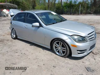 2012 Mercedes-Benz C 250 Sport with VIN WDDGF4HB8CR218946, listed as a IAAI auction lot 42012603 with 142,722 mi miles and . Bid and sale history available at DreamBid. Image 1.
