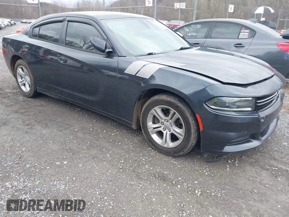 2016 Dodge Charger SE with VIN 2C3CDXBG8GH267790, listed as a IAAI auction lot 41864871 with 145,262 mi miles and . Bid and sale history available at carsss.com. Image 1.