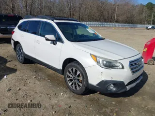 2015 Subaru Outback Limited z VIN 4S4BSALC5F3258161, wystawiony jako IAAI lot #41752985 z przebiegiem 127 644 mil mil oraz . Historia ofert i sprzedaży dostępna na DreamBid. Obrazek 1.