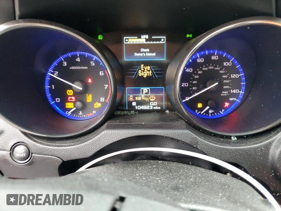 2017 Subaru Legacy Limited with VIN 4S3BNAN67H3036842, listed as a Copart auction lot 54734655 with 104,923 mi miles and Salvage title. Bid and sale history available at DreamBid. Image 9.