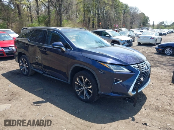 2019 Lexus RX 450hL Premium with VIN JTJDGKCA4K2006465, listed as a IAAI auction lot 42079022 with 77,241 mi miles and . Bid and sale history available at DreamBid. Image 1.