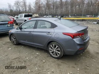 2018 Hyundai Accent Limited with VIN 3KPC34A36JE034117, listed as a Copart auction lot 79517803 with 118,075 mi miles and Salvage Title. Bid and sale history available at carsss.com. Image 2.