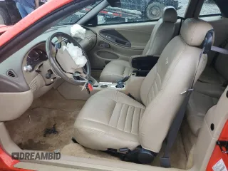 2001 Ford Mustang GT Deluxe with VIN 1FAFP45X01F203123, listed as a Copart auction lot 57983415 with Not provided miles and Salvage title. Bid and sale history available at DreamBid. Image 7.