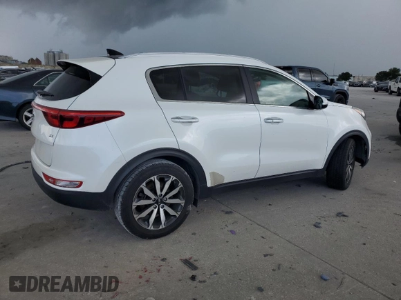 2017 Kia Sportage EX z VIN KNDPN3AC8H7213873, wystawiony jako Copart lot #60267045 z przebiegiem 119 221 mil mil oraz Czysty tytuł • Clean title. Historia ofert i sprzedaży dostępna na DreamBid. Obrazek 3.