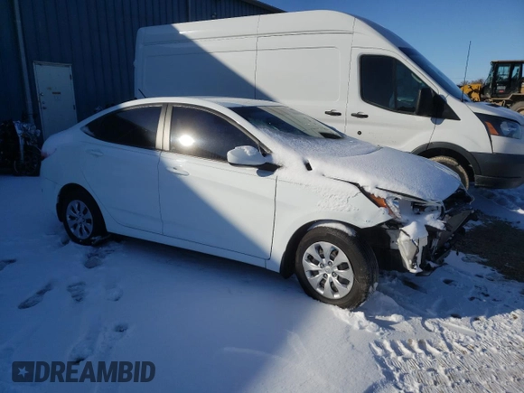 2016 Hyundai Accent SE with VIN KMHCT4AE5GU046122, listed as a Copart auction lot 72630392 with 83,098 mi miles. Bid and sale history available at carsss.com. Image 4.