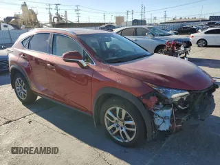 2015 Lexus NX 300h with VIN JTJBJRBZ2F2022484, listed as a Copart auction lot 84752004 with 58,950 mi miles and Salvage title. Bid and sale history available at DreamBid. Image 4.