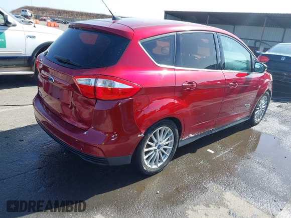 2013 Ford C-Max SEL z VIN 1FADP5CU4DL555035, wystawiony jako IAAI lot #42355498 z przebiegiem 172 374 mil mil oraz . Historia ofert i sprzedaży dostępna na DreamBid. Obrazek 4.