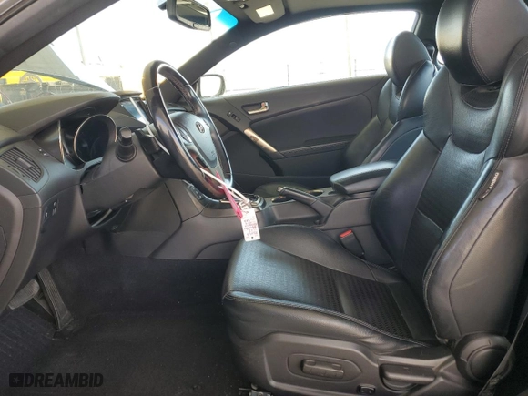 2013 Hyundai Genesis Coupe 3.8 Track with VIN KMHHU6KJ4DU084446, listed as a Copart auction lot 52039795 with 142,767 mi miles and Salvage Title. Bid and sale history available at carsss.com. Image 7.