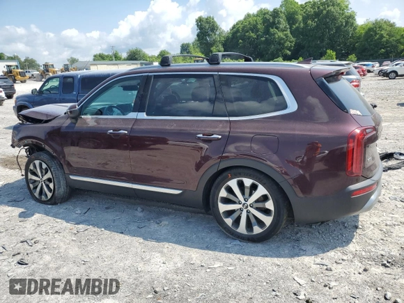 2020 Kia Telluride S z VIN 5XYP6DHC2LG045345, wystawiony jako Copart lot #59537425 z przebiegiem 95 433 mil mil oraz Szkoda całkowita • Salvage title. Historia ofert i sprzedaży dostępna na DreamBid. Obrazek 2.