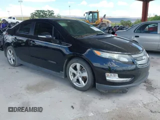 2012 Chevrolet Volt with VIN 1G1RB6E40CU123867, listed as a IAAI auction lot 41953458 with 142,780 mi miles and . Bid and sale history available at carsss.com. Image 1.