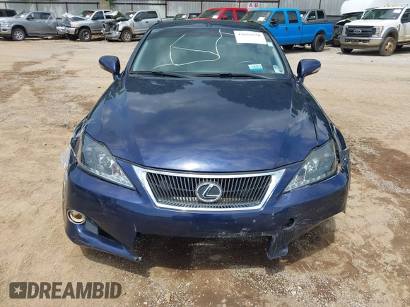 2011 Lexus IS 250 C with VIN JTHFF2C28B2516890, listed as a IAAI auction lot 42659330 with 205,911 mi miles and . Bid and sale history available at DreamBid. Image 6.
