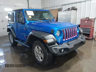 2021 Jeep Wrangler Sport S z VIN 1C4HJXAG7MW821538, wystawiony jako IAAI lot #40855361 z przebiegiem 34 419 mil mil oraz . Historia ofert i sprzedaży dostępna na DreamBid. Obrazek 1.