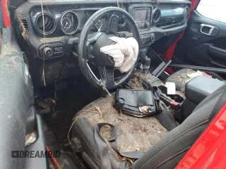 2020 Jeep Wrangler Unlimited Sport S с VIN 1C4HJXDG0LW186740, выставлен на аукционе Copart как лот 65562215 с пробегом 89 160 миль миль и На запчасти • Non repairable. История ставок и продаж доступна на DreamBid. Изображение 8.
