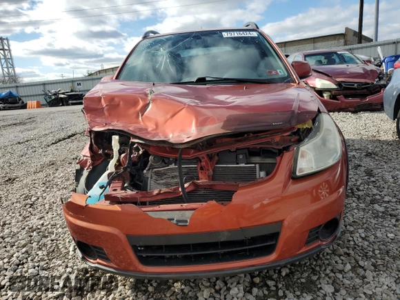 2008 Suzuki SX4 with VIN JS2YB413785101604, listed as a Copart auction lot 79716424 with 119,758 mi miles and Salvage Title. Bid and sale history available at carsss.com. Image 5.