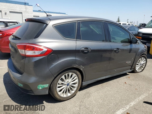 2017 Ford C-Max Energi SE with VIN 1FADP5EU7HL109805, listed as a Copart auction lot 58430734 with 71,497 mi miles and Salvage Title. Bid and sale history available at carsss.com. Image 3.