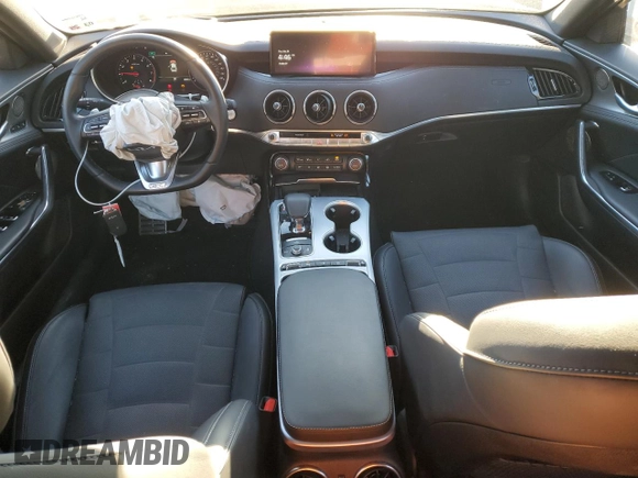 2023 Kia Stinger GT2 with VIN KNAE55LC9P6131538, listed as a Copart auction lot 45376575 with 13,866 mi miles and Salvage Title. Bid and sale history available at DreamBid. Image 8.