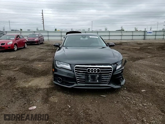 2012 Audi A7 Prestige with VIN WAUSGAFC0CN004453, listed as a Copart auction lot 54923205 with 217,544 mi miles and Salvage title. Bid and sale history available at DreamBid. Image 13.