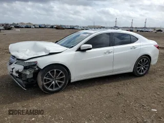 2017 Acura TLX V6 with VIN 19UUB2F3XHA003780, listed as a Copart auction lot 45336095 with 142,900 mi miles and Salvage Title. Bid and sale history available at carsss.com. Image 1.