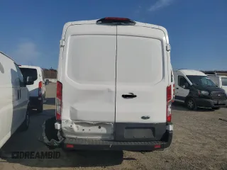 2022 Ford Transit Cargo with VIN 1FTBR1C82NKA17027, listed as a Copart auction lot 45346305 with 45,358 mi miles and Salvage Title. Bid and sale history available at DreamBid. Image 6.