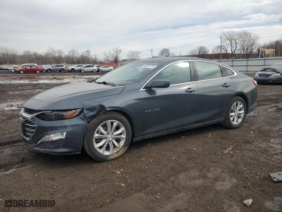 2021 Chevrolet Malibu LT with VIN 1G1ZD5ST9MF069555, listed as a Copart auction lot 46620175 with 84,499 mi miles and Salvage Title. Bid and sale history available at carsss.com. Image 1.