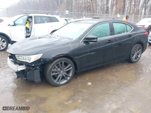 2018 Acura TLX with VIN 19UUB1F31JA001500, listed as a IAAI auction lot 41571900 with 178,001 mi miles. Bid and sale history available at carsss.com. Image 18.