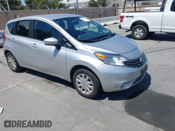 2015 Nissan Note SV with VIN 3N1CE2CP4FL409975, listed as a IAAI auction lot 42569579 with 122,714 mi miles and . Bid and sale history available at DreamBid. Image 1.