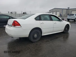 2011 Chevrolet Impala Police Police with VIN 2G1WD5EM3B1291407, listed as a Copart auction lot 44834575 with 0 mi miles and Salvage Title. Bid and sale history available at carsss.com. Image 3.