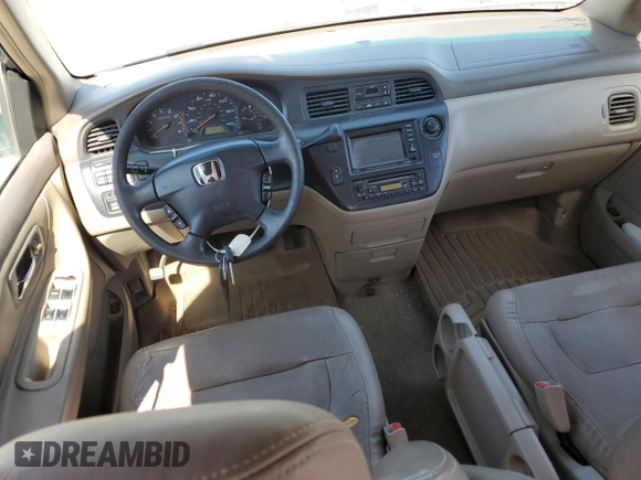 2003 Honda Odyssey EX-L with VIN 2HKRL18763H504100, listed as a Copart auction lot 45735815 with 267,723 mi miles and Clean title. Bid and sale history available at DreamBid. Image 8.