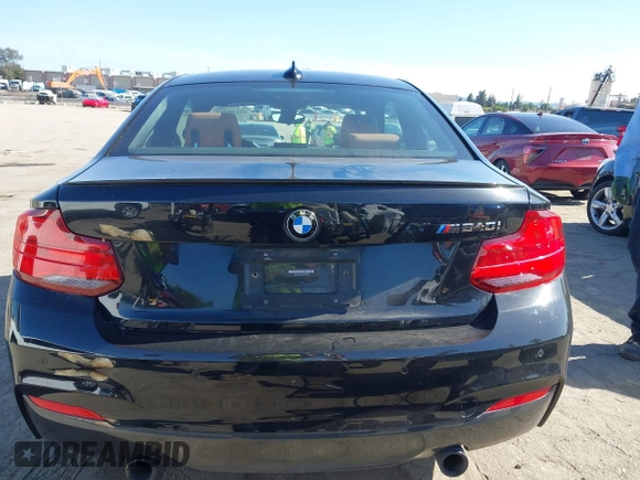 2018 BMW 2 Series M240i with VIN WBA2J5C58JVC07282, listed as a IAAI auction lot 42148314 with 34,456 mi miles and . Bid and sale history available at DreamBid. Image 16.
