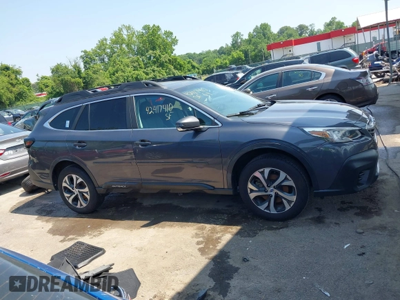 2020 Subaru Outback Limited with VIN 4S4BTANC4L3181529, listed as a IAAI auction lot 42417410 with 71,124 mi miles and . Bid and sale history available at DreamBid. Image 13.