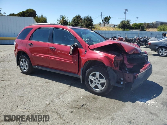 2006 Chevrolet Equinox LS with VIN 2CNDL13F166079754, listed as a Copart auction lot 67071224 with 122,691 mi miles and Salvage Title. Bid and sale history available at carsss.com. Image 4.