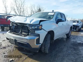 2020 Chevrolet Silverado 1500 LT with VIN 1GCRYDEK7LZ304671, listed as a IAAI auction lot 41460136 with 77,299 mi miles. Bid and sale history available at carsss.com. Image 18.