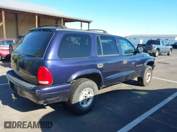 1999 Dodge Durango z VIN 1B4HS28Z9XF536719, wystawiony jako IAAI lot #42641014 z przebiegiem 321 697 mil mil oraz . Historia ofert i sprzedaży dostępna na DreamBid. Obrazek 4.