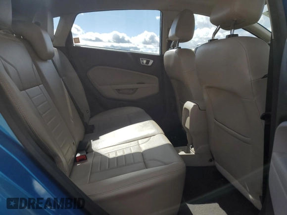 2017 Ford Fiesta Titanium with VIN 3FADP4FJ8HM139067, listed as a Copart auction lot 49733415 with 59,770 mi miles and Salvage Title. Bid and sale history available at DreamBid. Image 10.