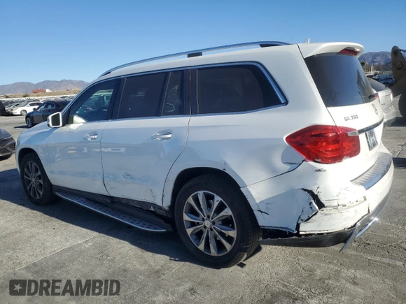 2015 Mercedes-Benz GL-Class GL 350 BlueTEC with VIN 4JGDF2EE8FA530005, listed as a Copart auction lot 89188595 with 153,023 mi miles and Salvage Title. Bid and sale history available at carsss.com. Image 2.