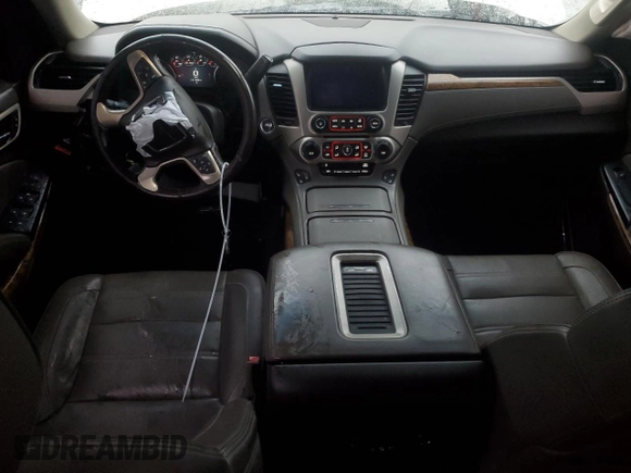 2015 GMC Yukon Denali with VIN 1GKS2CKJ3FR592707, listed as a Copart auction lot 47581575 with 121,326 mi miles and Salvage Title. Bid and sale history available at carsss.com. Image 8.