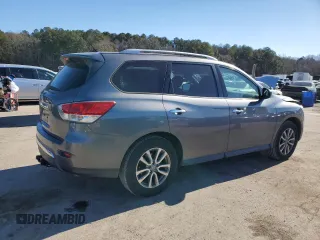 2016 Nissan Pathfinder S with VIN 5N1AR2MN5GC667968, listed as a Copart auction lot 89003405 with 156,253 mi miles and Salvage Title. Bid and sale history available at carsss.com. Image 3.
